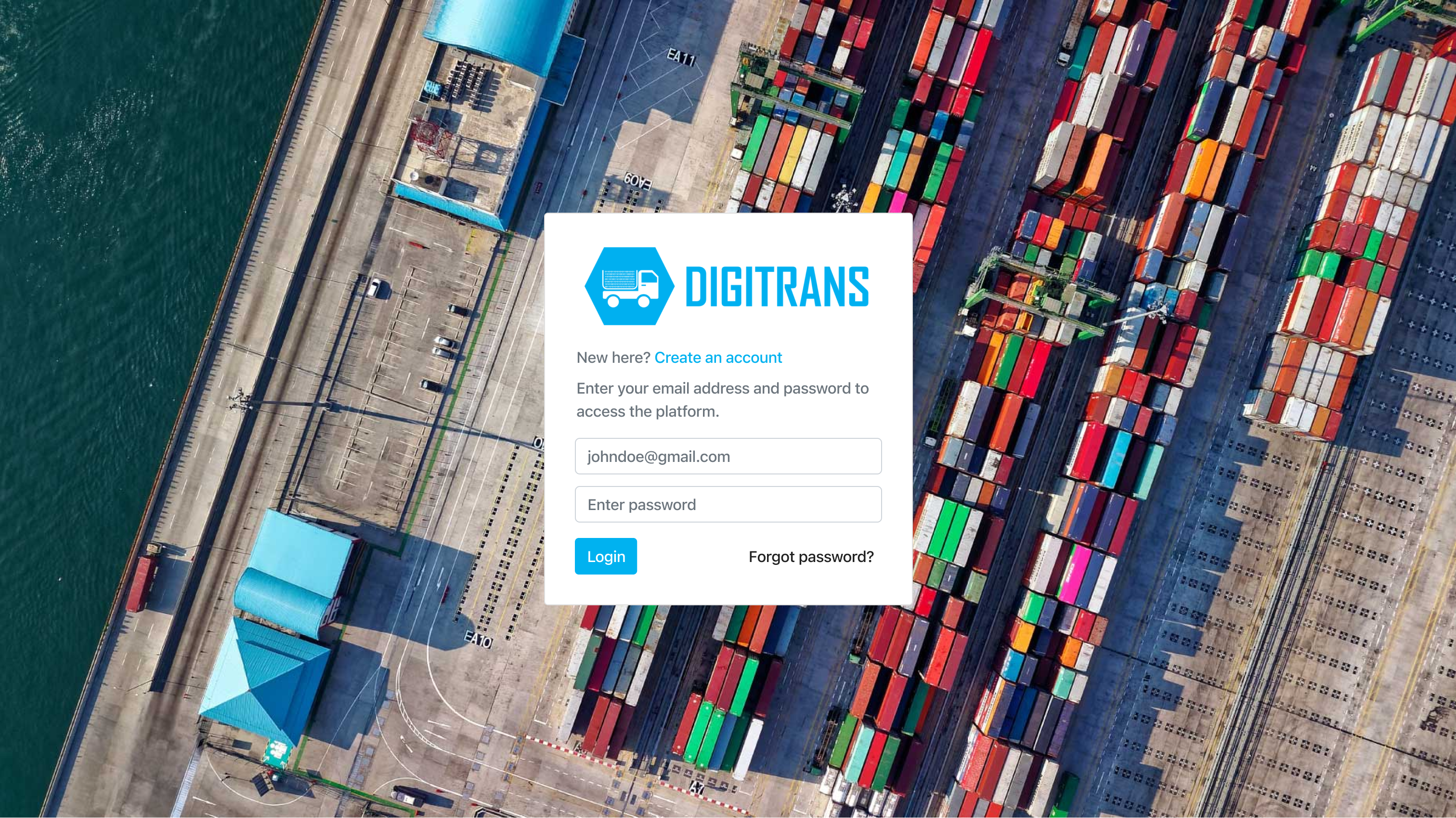 DigiTrans AI-powered data entry for logistics