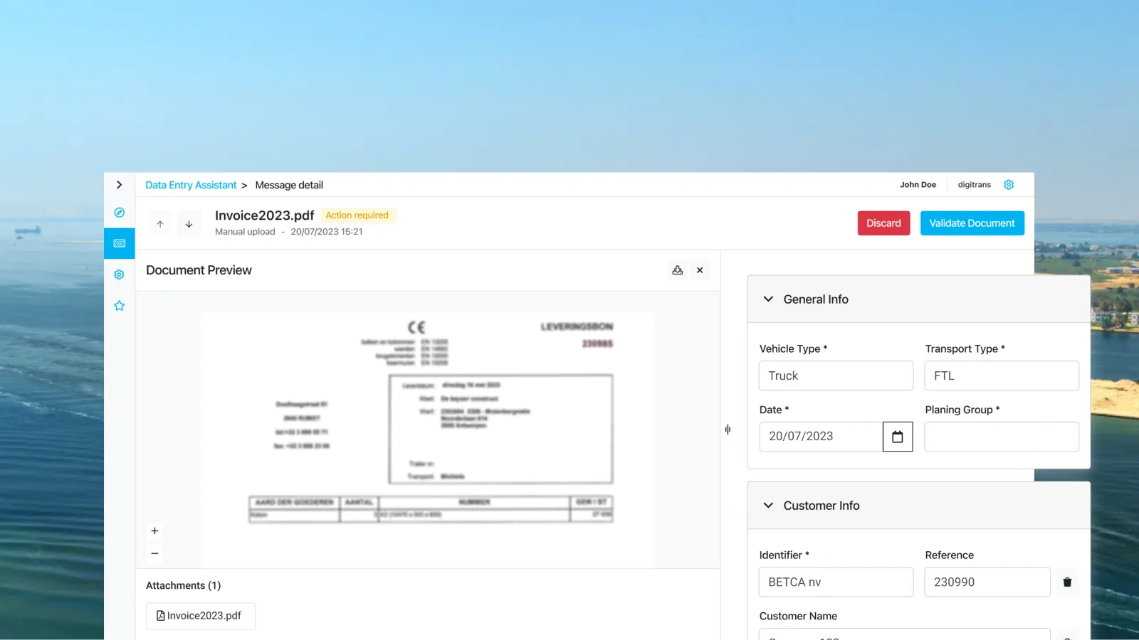DigiTrans in action